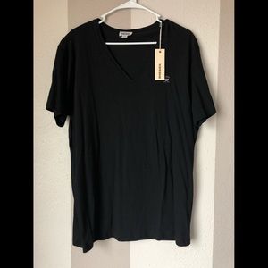 Diesel black v-neck tee